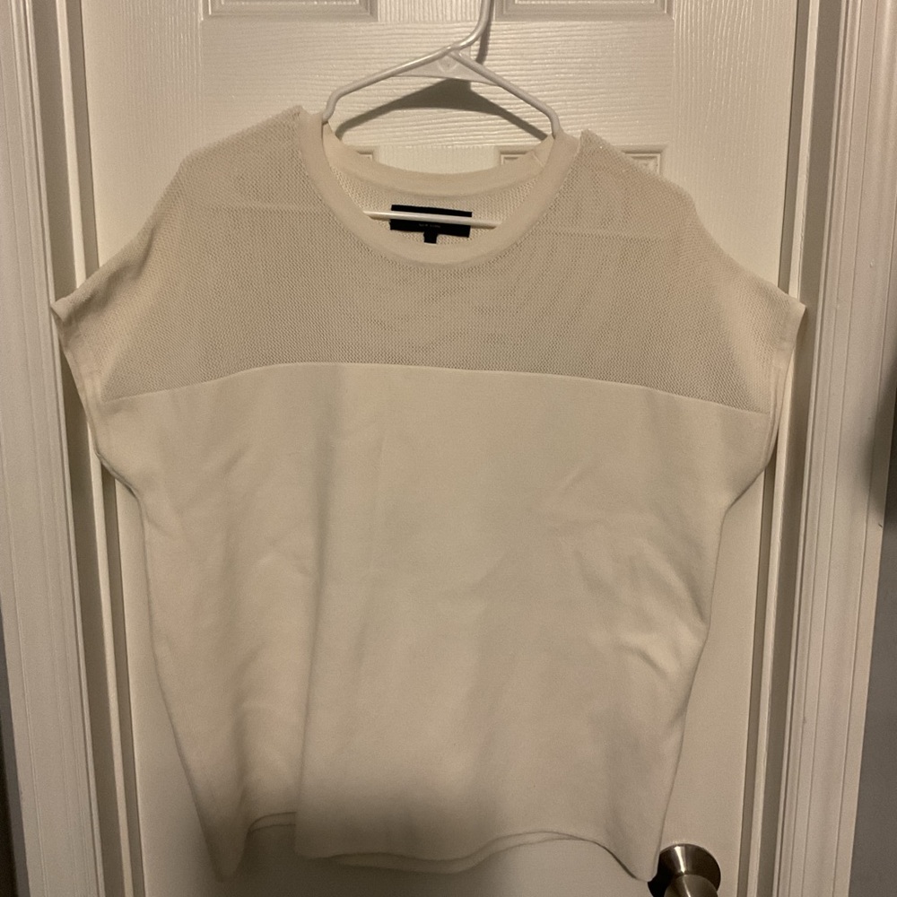 Rag & Bone Cream Women's Medium Top